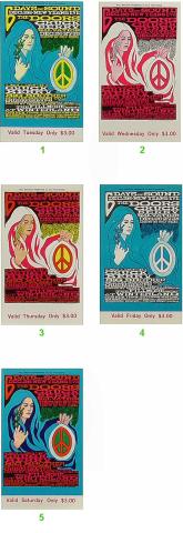 The Doors Vintage Ticket