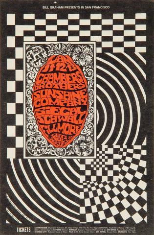 The Chambers Brothers Handbill