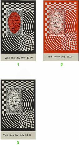 The Chambers Brothers Vintage Ticket