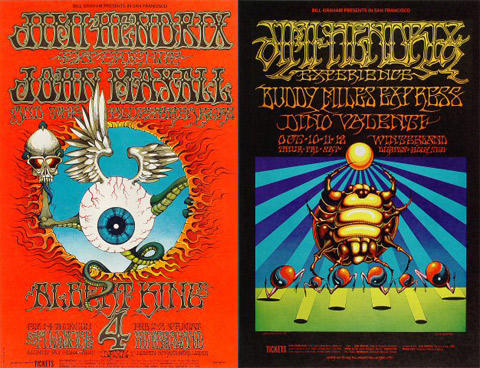 Jimi Hendrix Experience Poster