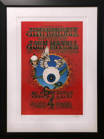 Jimi Hendrix Experience Serigraph