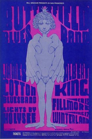 The Paul Butterfield Blues Band Postcard