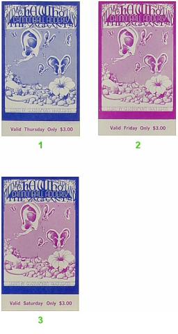 The Who Vintage Ticket