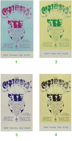 Cream Vintage Ticket