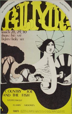 Country Joe & the Fish Postcard