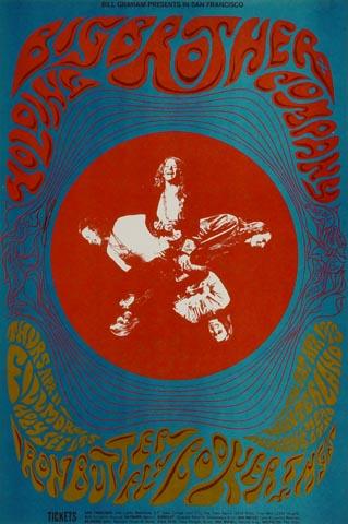 Big Brother and the Holding Company Postcard