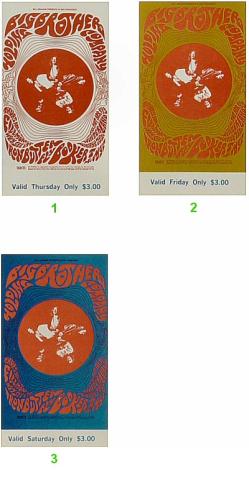 Big Brother and the Holding Company Vintage Ticket