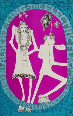 Electric Flag Postcard