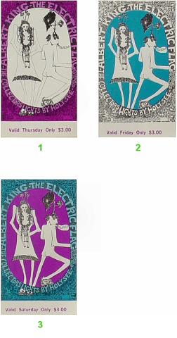 Electric Flag Vintage Ticket