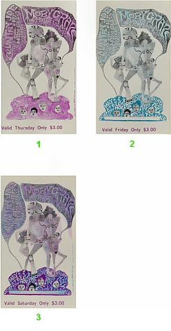 Moby Grape Vintage Ticket