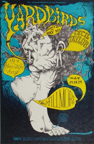 Yardbirds Handbill