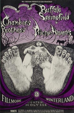 Buffalo Springfield Handbill