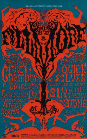 The Chambers Brothers Handbill