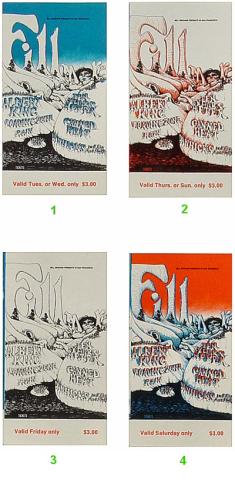 Albert King Vintage Ticket