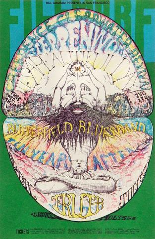 Creedence Clearwater Revival Handbill