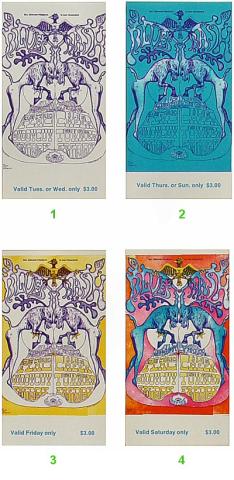 Electric Flag Vintage Ticket