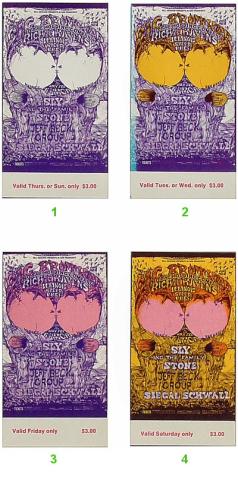 Big Brother and the Holding Company Vintage Ticket