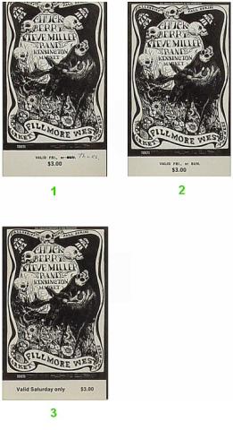 Chuck Berry Vintage Ticket