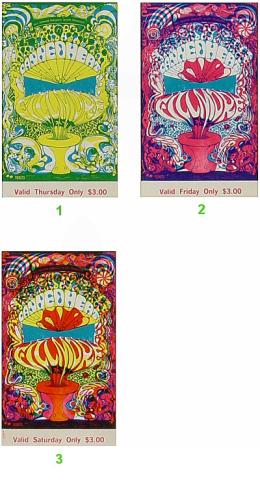 Canned Heat Vintage Ticket