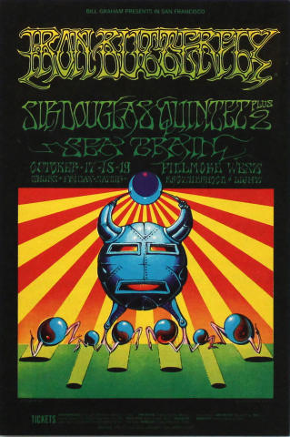 Iron Butterfly Handbill