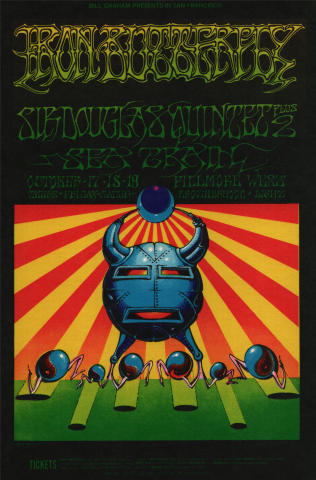 Iron Butterfly Poster