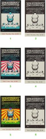 Iron Butterfly Vintage Ticket