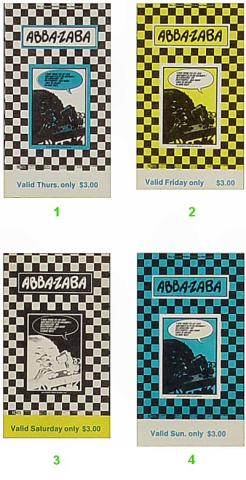 It's a Beautiful Day Vintage Ticket