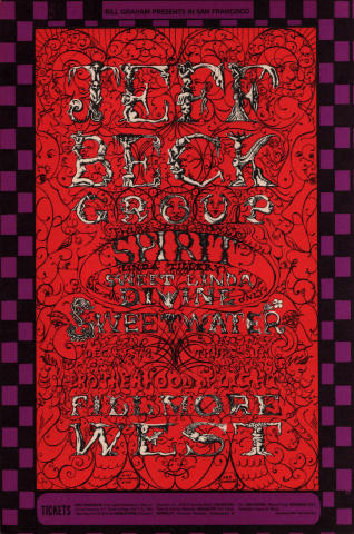 Jeff Beck Group Poster
