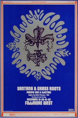 Santana Handbill