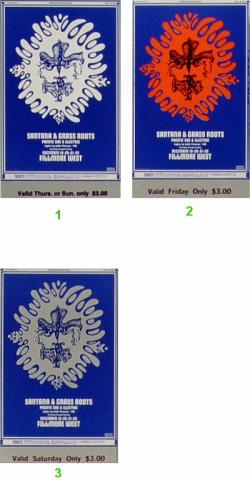 Santana Vintage Ticket