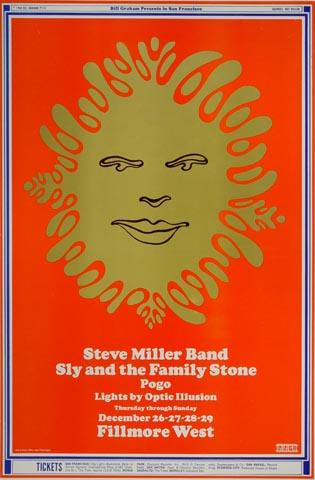 Steve Miller Band Handbill