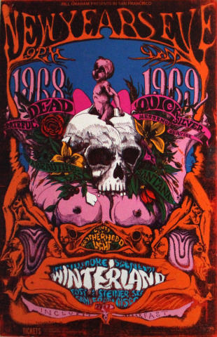 Grateful Dead Handbill