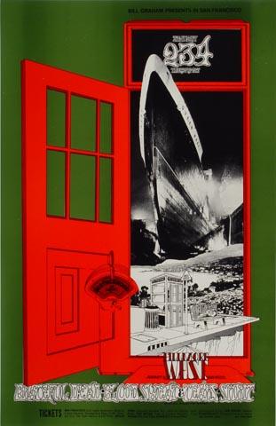 Grateful Dead Handbill