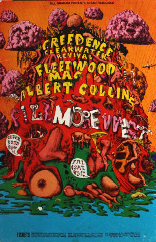 Creedence Clearwater Revival Handbill