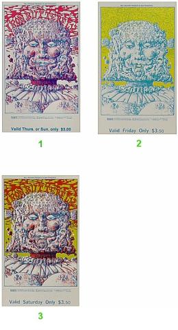 Iron Butterfly Vintage Ticket