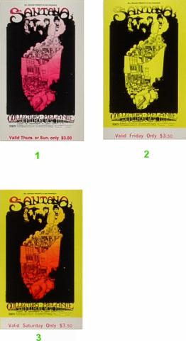 Santana Vintage Ticket