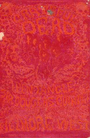 Grateful Dead Handbill