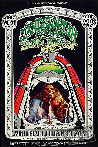 Janis Joplin Handbill