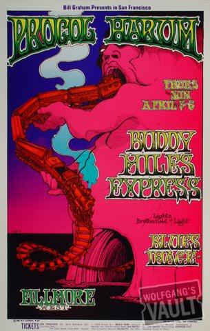 Procol Harum Handbill