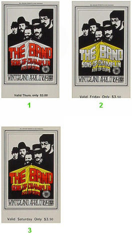 The Band Vintage Ticket
