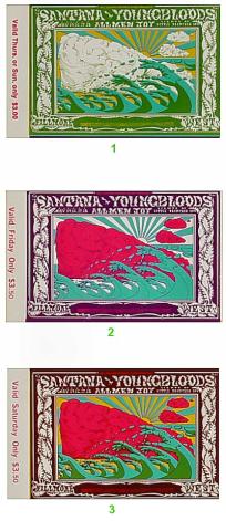 Santana Vintage Ticket