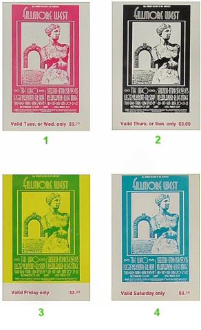 The Who Vintage Ticket