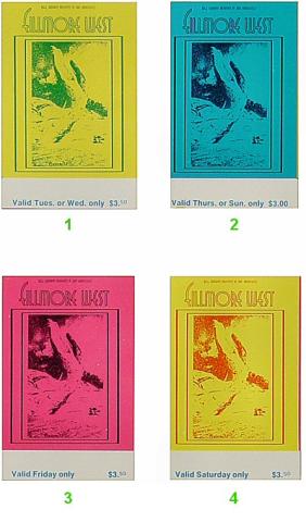 Canned Heat Vintage Ticket