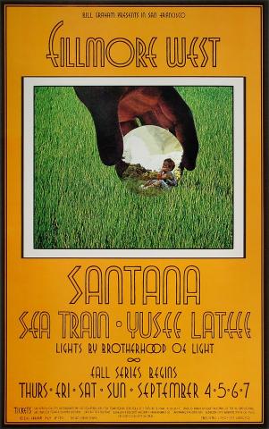 Santana Handbill
