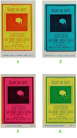 Santana Vintage Ticket