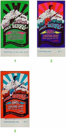 Chuck Berry Vintage Ticket