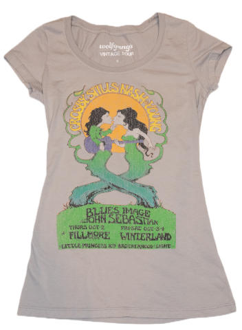 Crosby, Stills, Nash & Young Women's T-Shirt