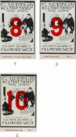 It's a Beautiful Day Vintage Ticket