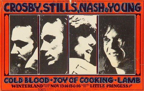 1969年　ヴィンテージポスター　The Youngbloods Love FD-91 - The Youngbloods - 1967 Poster - Avalon Ballroom - CGC