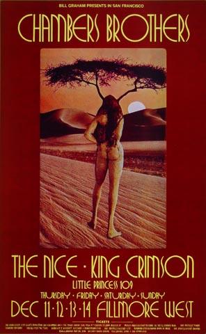 The Chambers Brothers Handbill